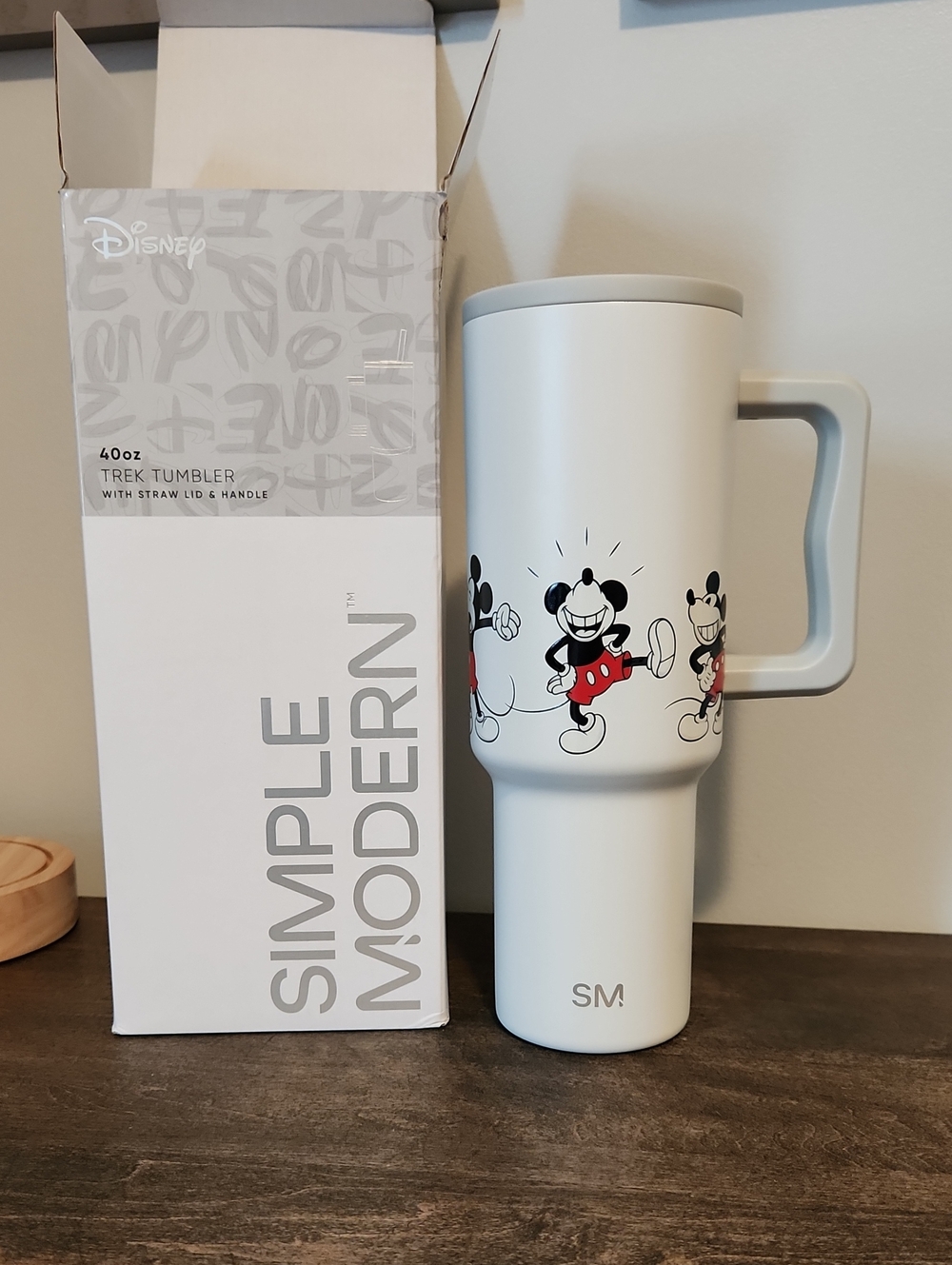 Simple Modern Disney Mickey Mouse Insulated Travel Tumbler with Handle